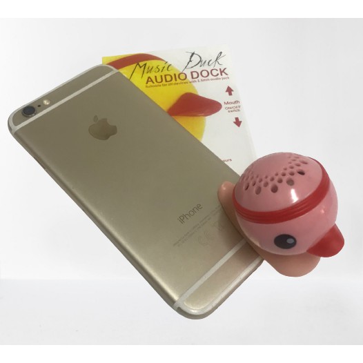 Loa mini Audio Dock vịt âm nhạc đáng yêu