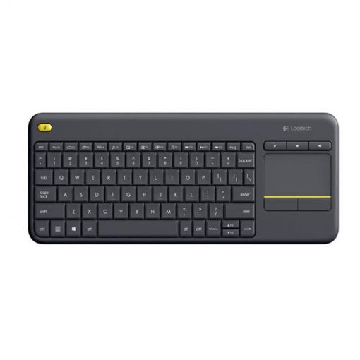 Bàn phím không dây Logitech K400 Plus (Đen, Trắng)