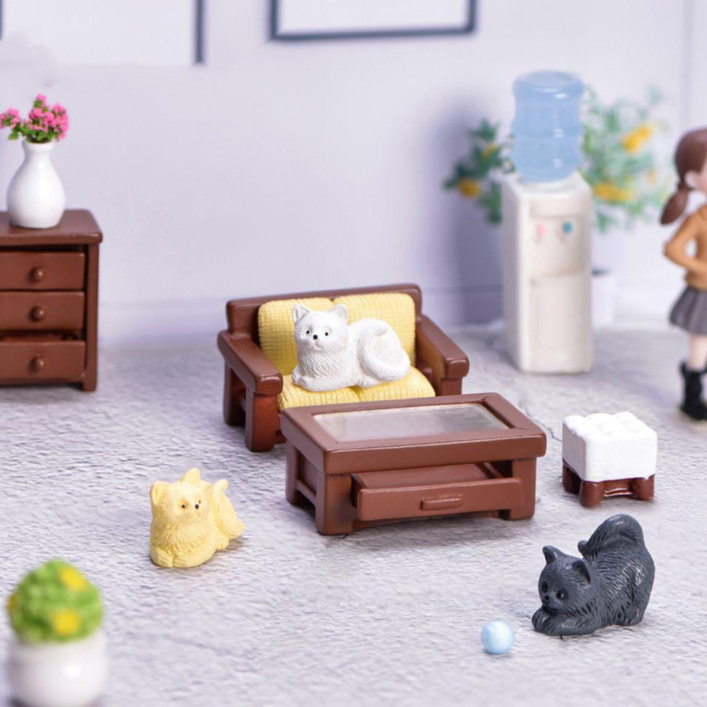 LUOL 1 Mô Hình Cầu Tuyết Trang Trí Nhà Búp Bê