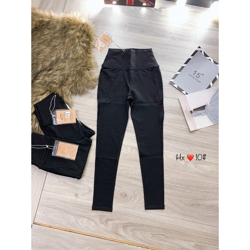 QUẦN LEGGING CẠP CAO NÂNG MÔNG KHÔNG BAI KHÔNG XÙ HÀNG QUẢNG CHÂU LOẠI 1 MS18277