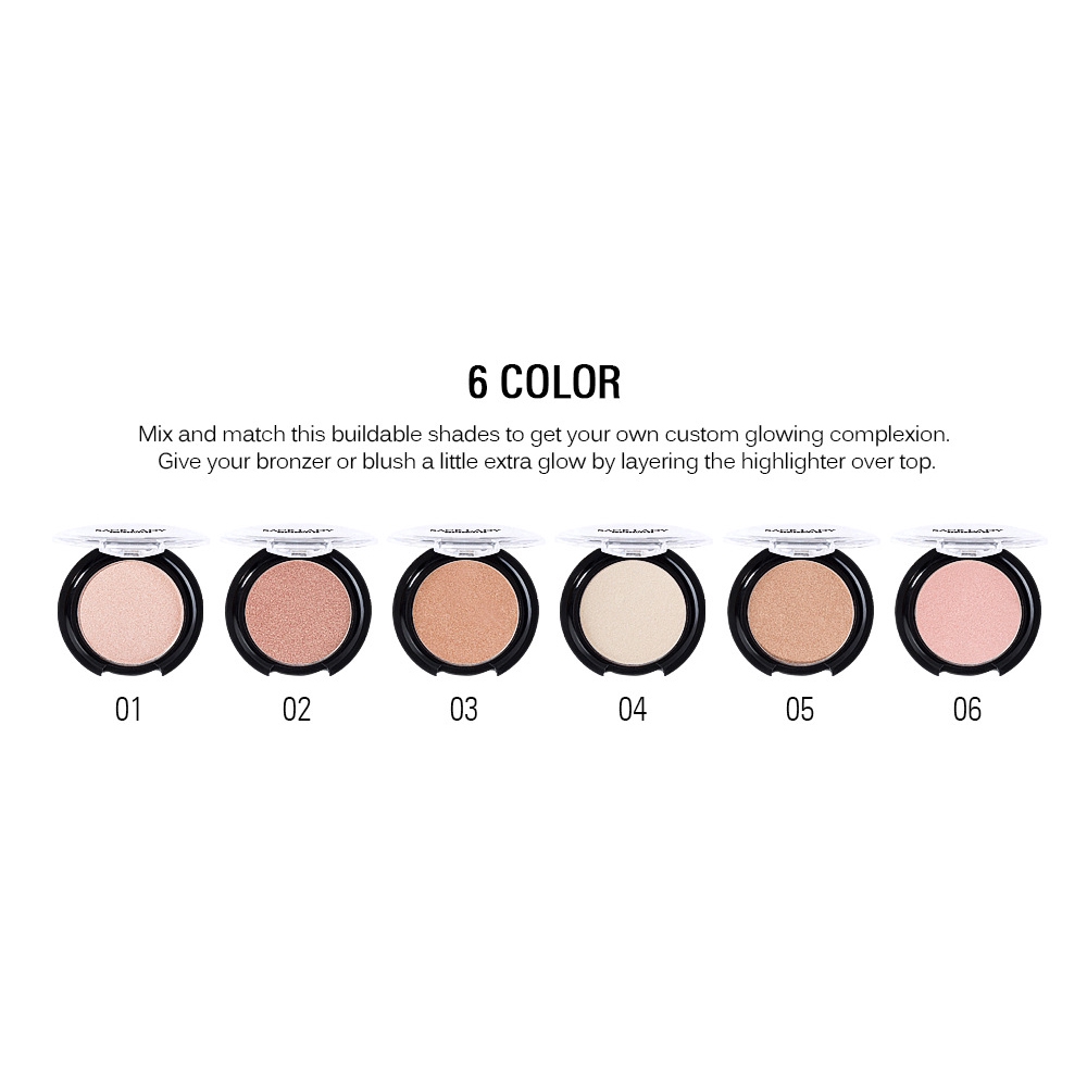 Phấn bắt sáng SACE LADY trang điểm tự nhiên 6 màu tùy chọn | BigBuy360 - bigbuy360.vn