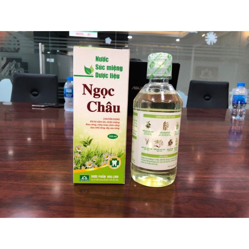 Nước súc miệng dựơc liệu Ngọc Châu 350ml