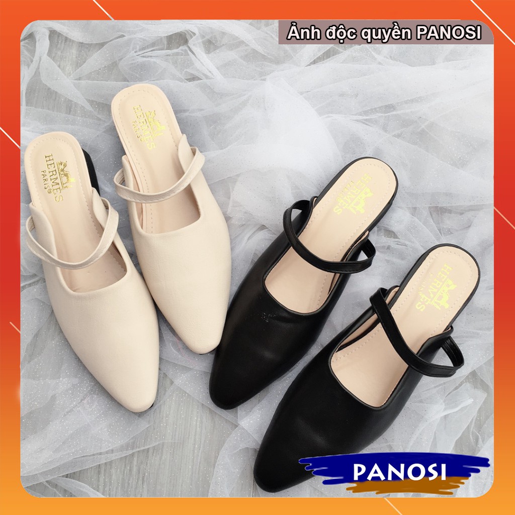 Giày nữ công sở kiểu sục nhọn dây sang trọng | BigBuy360 - bigbuy360.vn