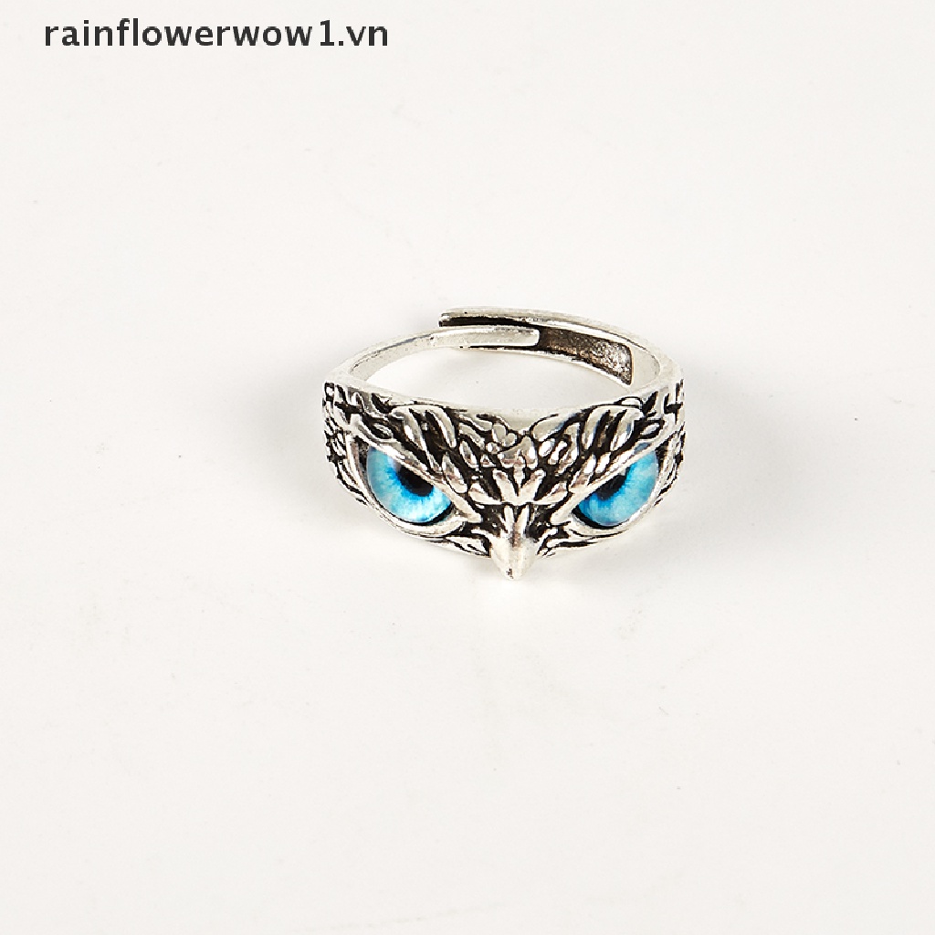 Nhẫn Hình Cú Màu Cổ Điển Cho Nam Và Nữ