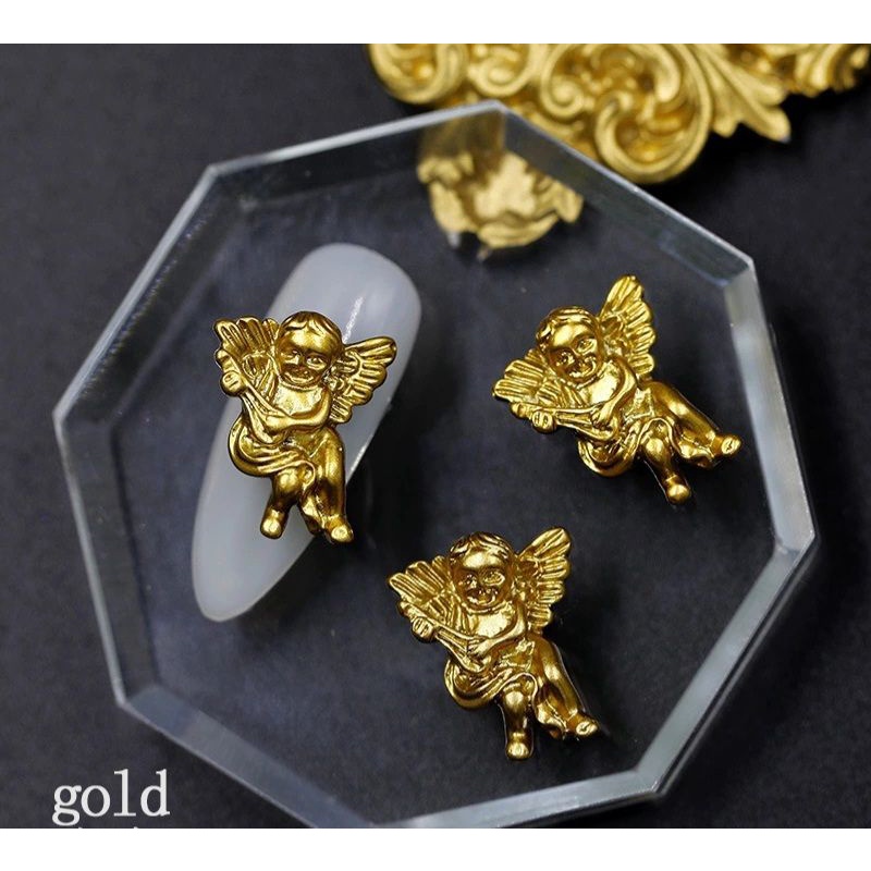 charm nơ nơ trang trí móng, phụ kiện trang trí nail