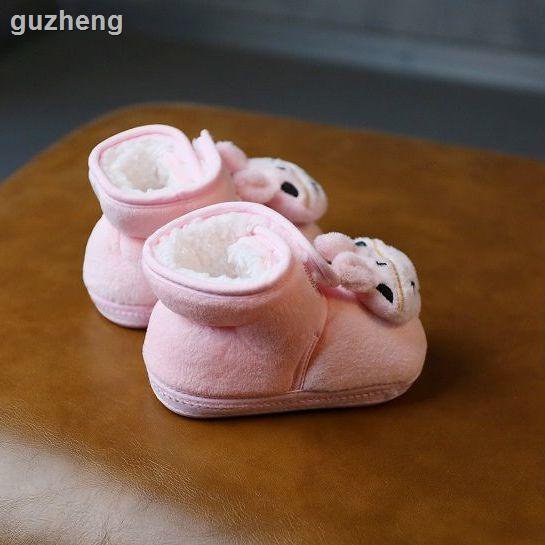 Giày cotton mùa đông plus size cho bé từ 0-1-6-12 tháng tuổi