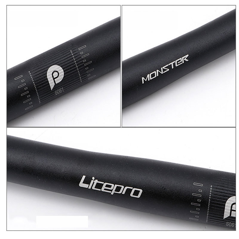 Ghi Đông Cho Xe Đạp Bằng Hợp Kim Nhôm 25.4mm X 580 540mm