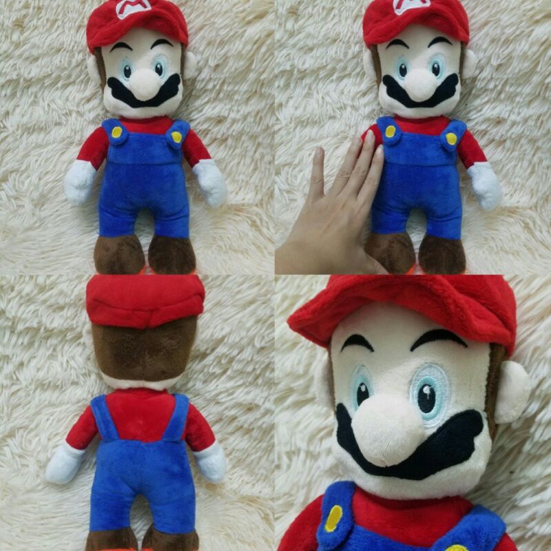 gấu bông Mario nhân vật trong nấm Mario