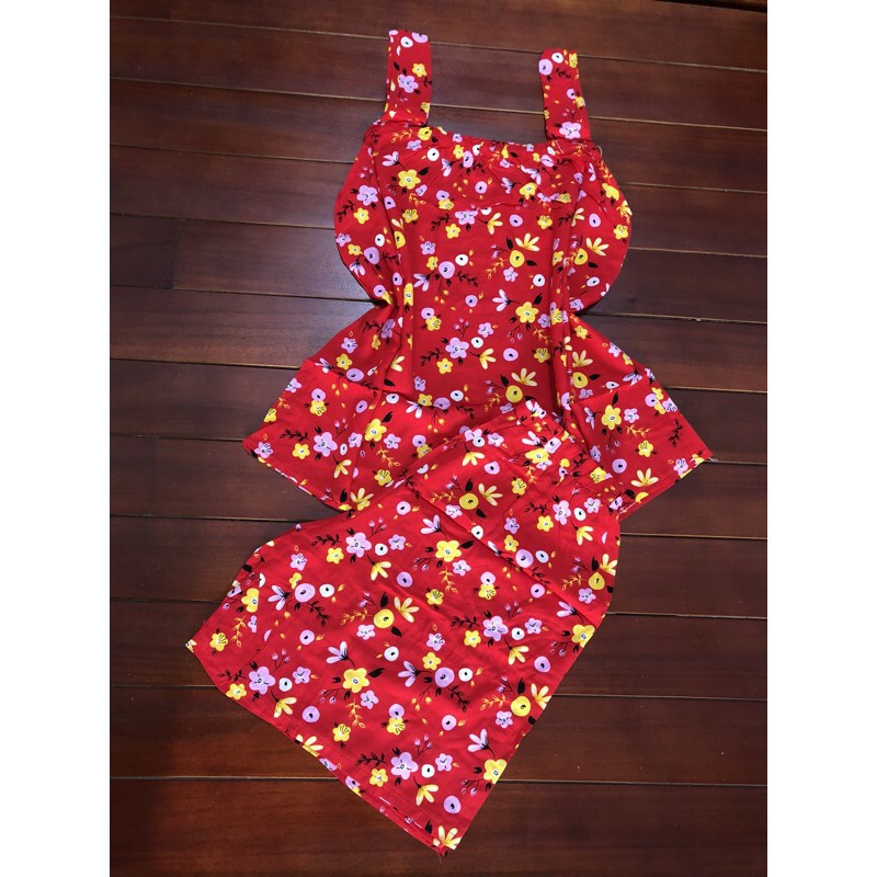 Đồ bộ đùi lanh, bộ đồ ngủ nữ[FREESHIP] đồ lanh đùi dây bảng, vải dầy,mền mịn,mặc mát, thấm hút mồ hôisize 45-65kg