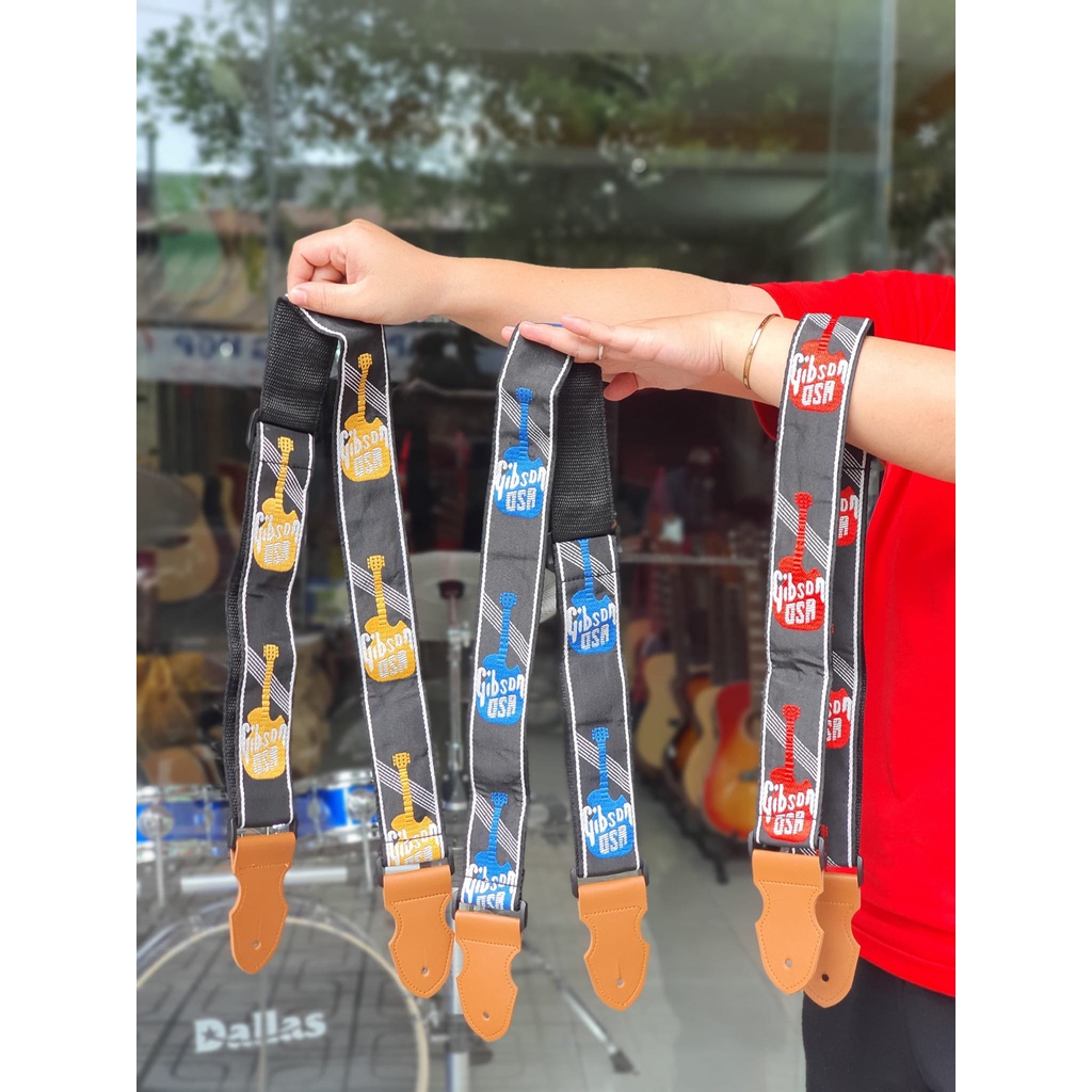Dây đeo đàn guitar, ukulele, nhạc cụ các loại