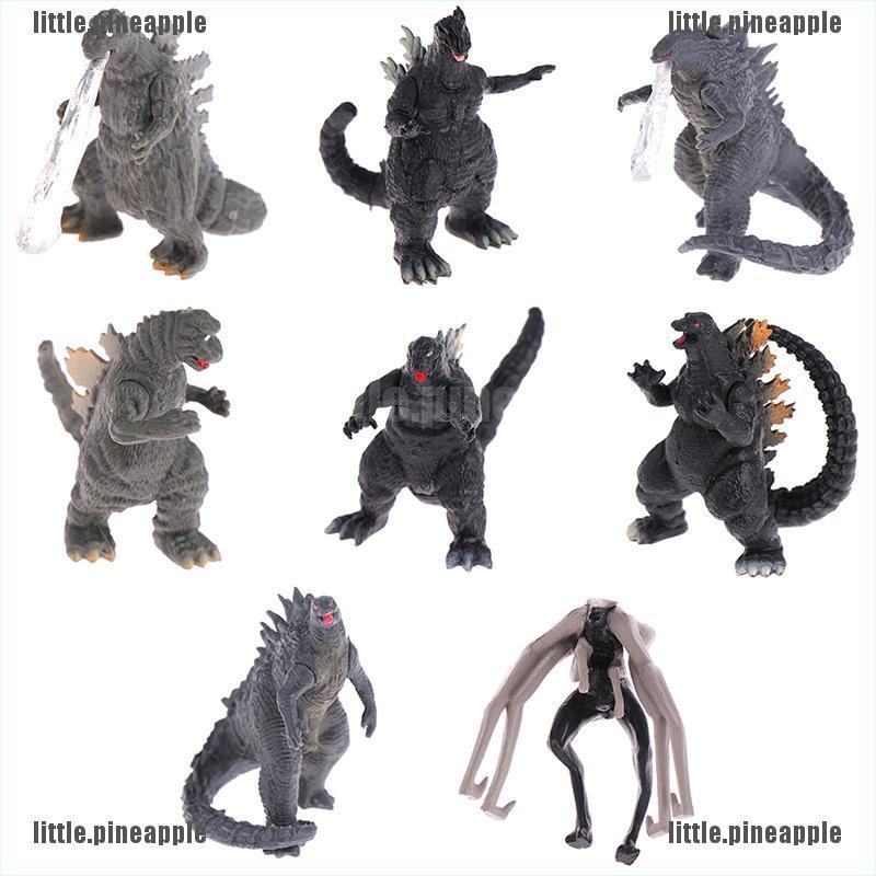 Bộ 8 Mô Hình Đồ Chơi Quái Vật Godzilla Kích Thước 5cm