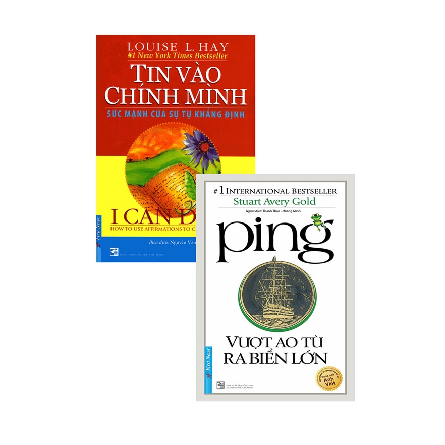 Sách - Combo Ping- Vượt Ao Tù Ra Biển Lớn + I Can Do It - Tin Vào Chính Mình (Bộ 2 Cuốn) - FN
