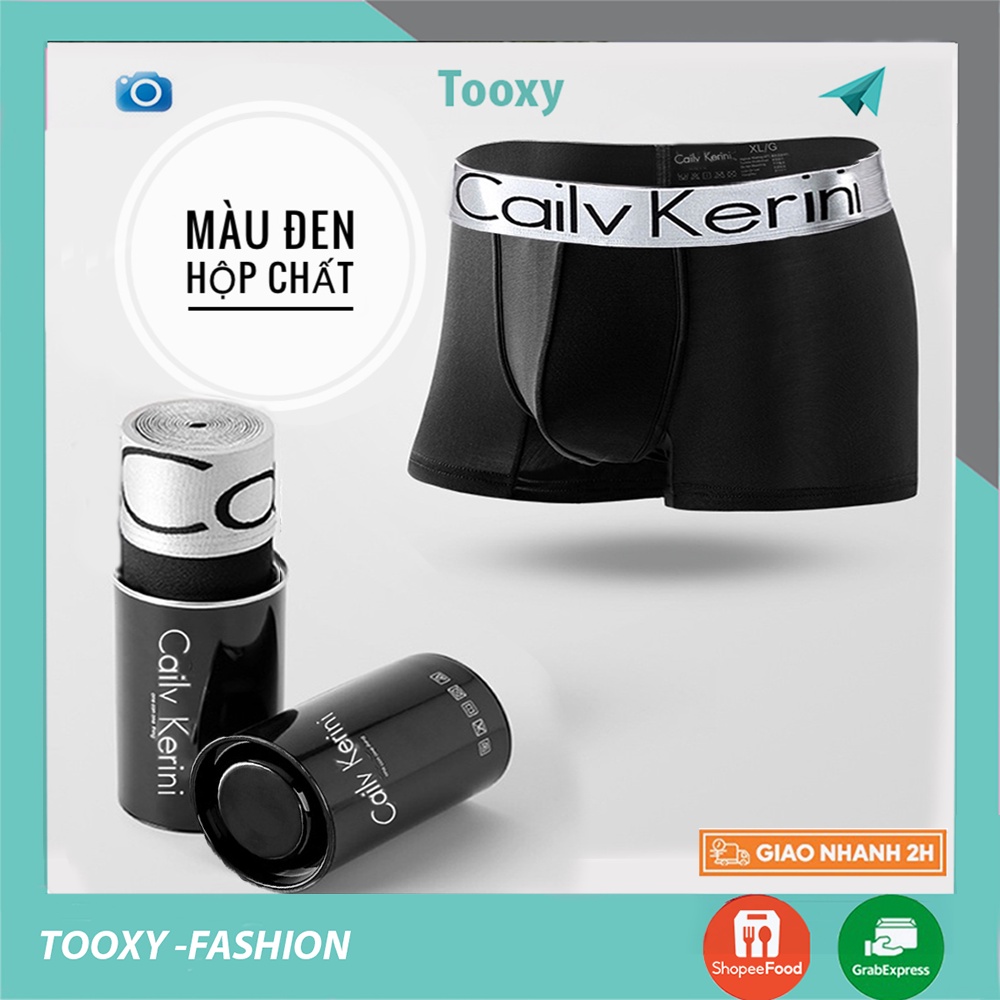 Quần Lót Nam Boxer Cotton Co dãn 4 chiều, Quần Sịp Nam Đùi Cao Cấp Thoáng Khí