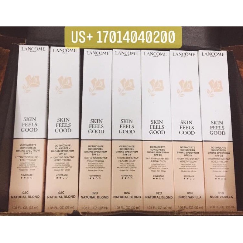 Kem Nền Dưỡng Ẩm  Skin Feels Good Hydrating Skin Skin Tint SPF23