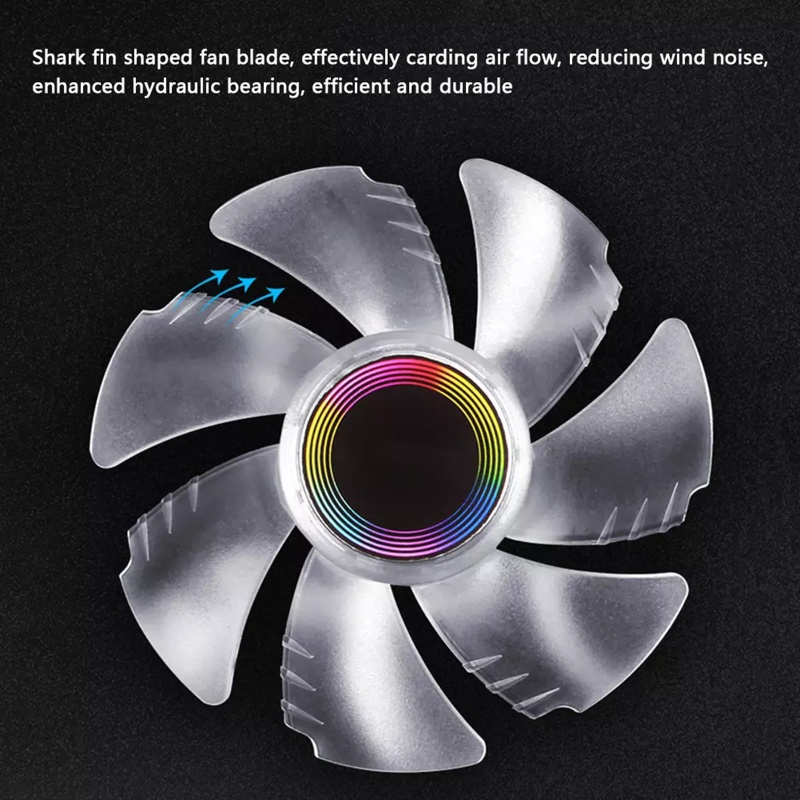 Quạt Tản Nhiệt Có Đèn Led Rgb 120mm 12v 3pin 2000 Rpm Cho Pc