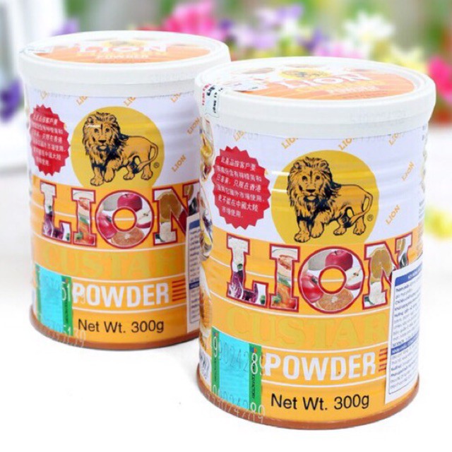 BỘT CUSTARD LION (Bột sư tử) 300G