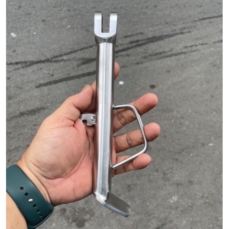 CHÂN CHỐNG NGHIÊNG INOX 304 cho RAIDER, SATRIA