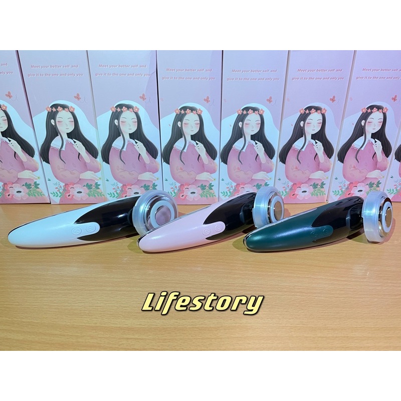 Máy Điện Di Đẩy Tinh Chất Massage Nâng Cơ Mặt, Máy Tẩy Trang (Hàng Nội Địa, Bảo Hành 6 Tháng)