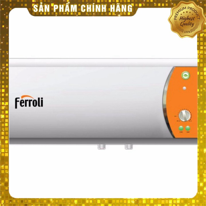 Bình tắm nóng lạnh Ferroli VERDI-15TE 15L (Trắng)