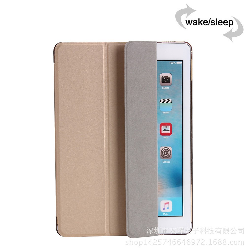 Bao Da Cover Apple Ipad Air / Air 2 / Pro 9.7 / New 2017 / New 2018 Hỗ Trợ Smart cover