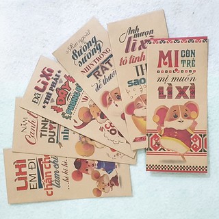 combo bao lì xì  50 xấp/ 500c / 400k