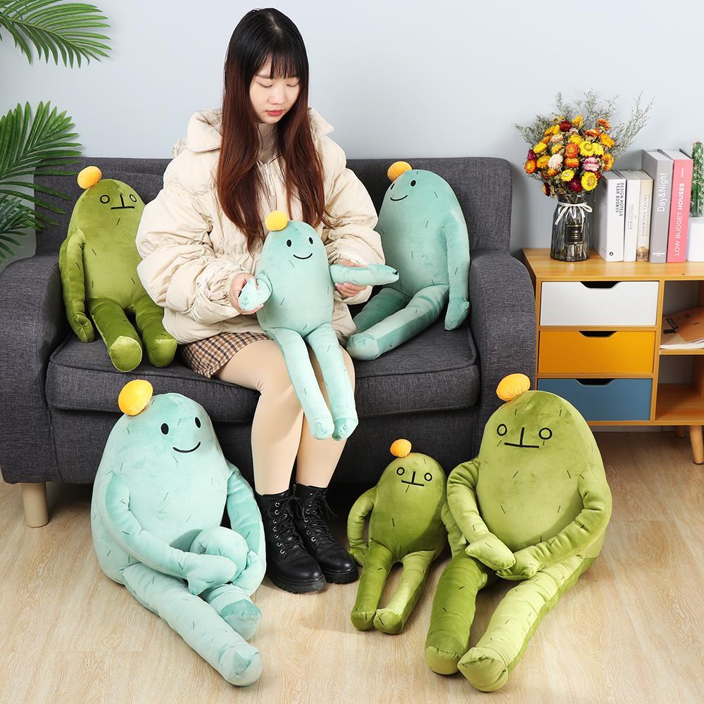 Búp Bê Nhồi Bông Hình Cây Xương Rồng Dễ Thương