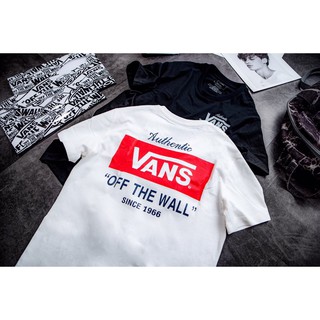 Áo Thun Van Authentic since 1966 màu TRẮNG T01B