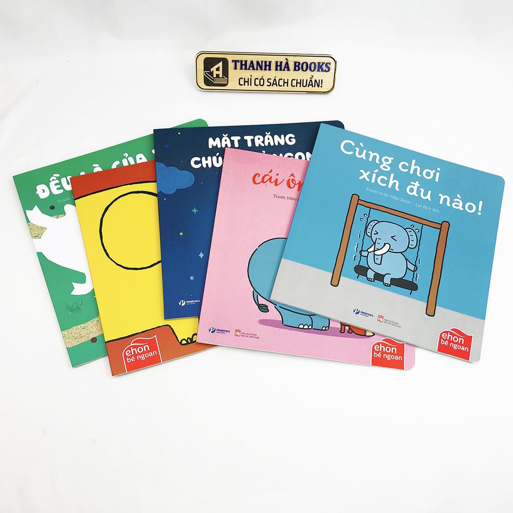 Sách - Ehon bé ngoan - Cùng chơi với bé - Phần 1 và 2 (Bộ 10 quyển, lẻ tùy chọn)