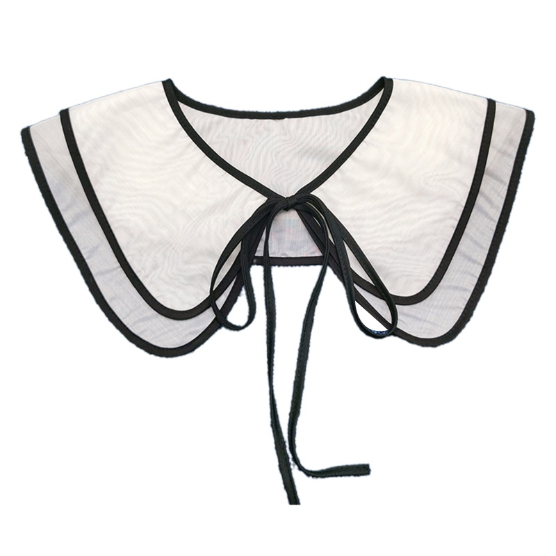 Áo Sơ Mi Nữ Cổ Thắt Nơ Có Thể Tháo Rời Thời Trang Xinh Xắn