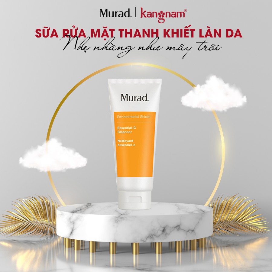 Sữa Rửa Mặt Làm Sạch & Cấp Ẩm Murad Environmental Shield Essential C Cleanser 200ml