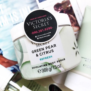368g (Hàng có Bill) Tẩy tế bào chết toàn thân từ Green Pear & Citrus Refresh, Hương lê xanh và cam quýt
