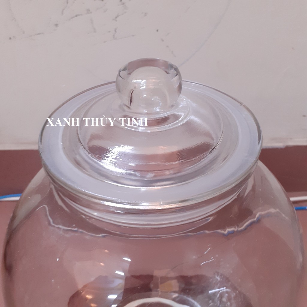 Bình thủy tinh dáng chum 217G - dung tích 15 lít