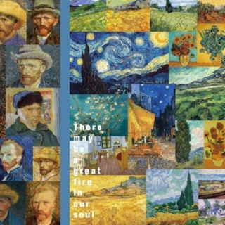 Bộ Sticker 50 Tranh nghệ thuật Van Gogh, Klimt, Monet, Matisse, Da Vinci, Hokusai Nổi Tiếng Trang Trí Bullet Journal