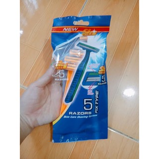 Combo 5 Cây Dao Cạo Râu 2 Lưỡi