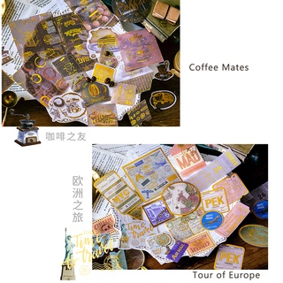 Set 60 Sticker Dán Trang Trí Sổ Lưu Niệm