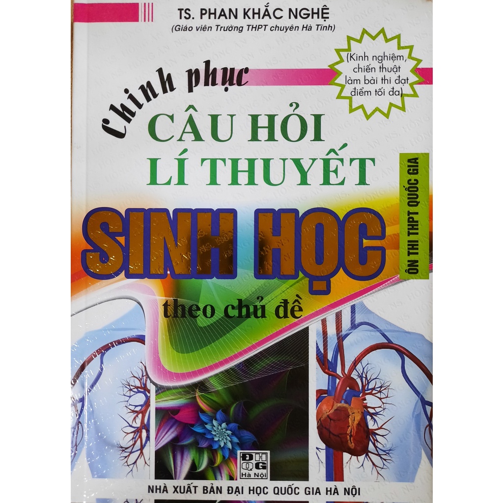 SÁCH - Chinh Phục Câu Hỏi Lí Thuyết Sinh Học theo chủ đề