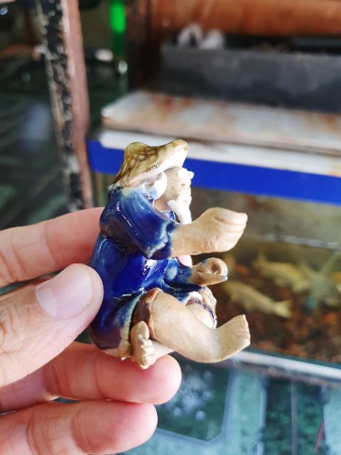 ÔNG CÂU CÁ TRANG TRÍ HỒ CÁ NON BỘ CAO 5CM