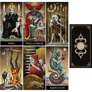 Bài Deviant Moon Tarot Borderless Edition
