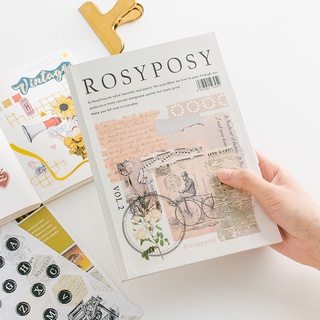 STI52 Quyển sticker Rosy Posy vol.2 - 20 trang