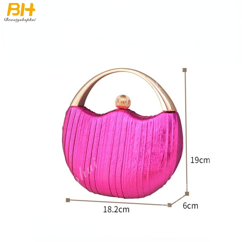 Túi Xách Tròn Phong Cách Retro Âu Mỹ