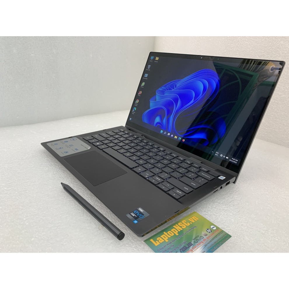 Laptop Dell Inspiron 7306 Core i7 thế hệ 11 màn hình 4k cảm ứng gập 360 độ