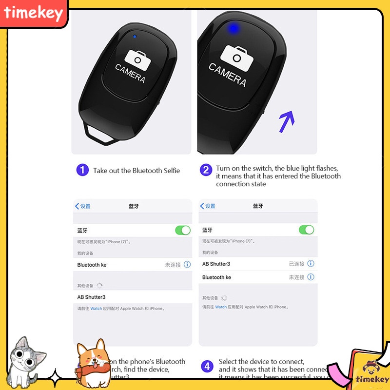 Gậy Chụp Ảnh Tự Sướng Không Dây Bluetooth Có Thể Sạc Lại Được | BigBuy360 - bigbuy360.vn