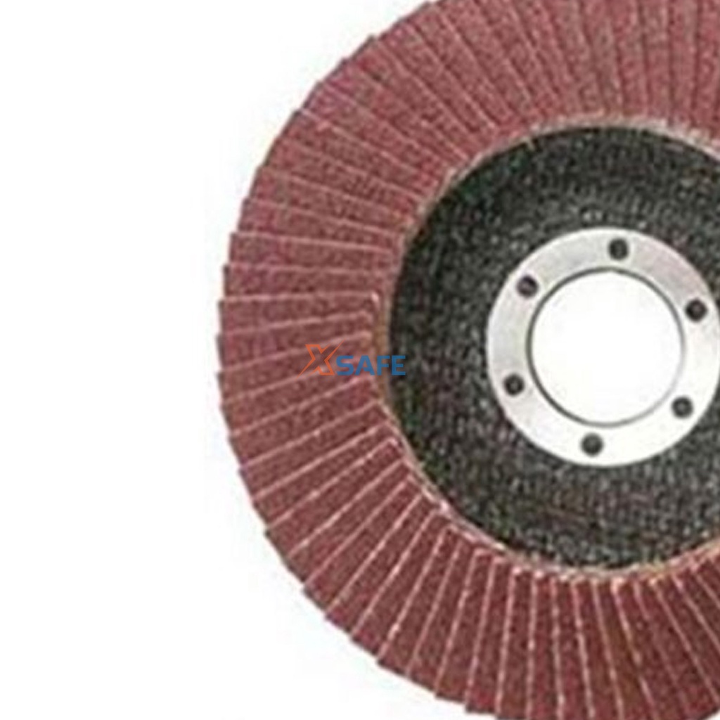 Nhám xếp INGCO FD1002 P60 Đĩa nhám xếp đánh bóng thép, gang, tấm thép Đóng gói bằng thẻ giấy chịu nhiệt, chịu lực