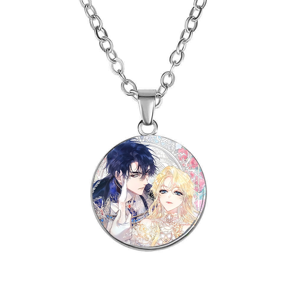 Vòng cổ IN HÌNH Ác nữ chỉ là một con rối manhwa chibi xinh xắn quà tặng độc đáo