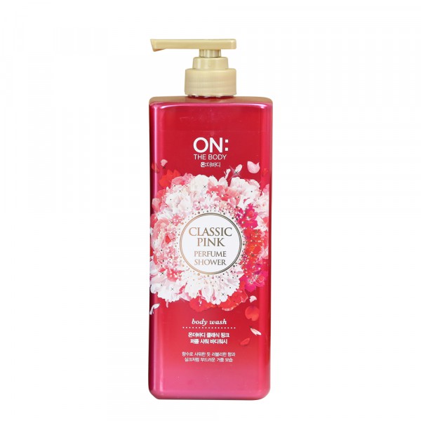 Sữa tắm hương nước hoa On The Body Perfume Shower Body Wash - Classic Pink (900ml)
