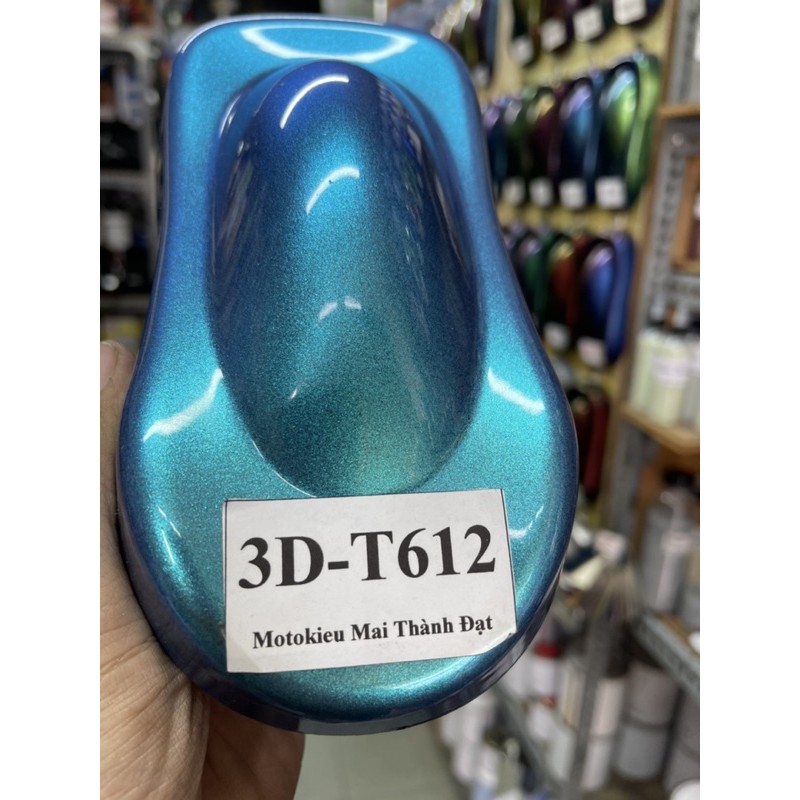 Màu Sơn 3D Chuyển đổi Góc Nhìn ( Sơn oto xe máy ) Đóng chai 100gam