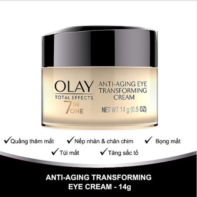 Kem dưỡng mắt Olay Total Effects 7 in1 15ml