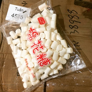 Kẹo xốp Masmalow trắng gói 500g