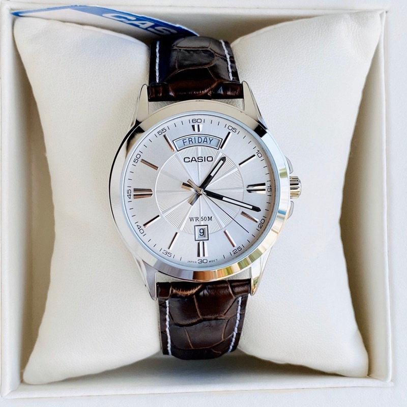 Đồng hồ casio nam thanh lịch MTP-1381 new fullbox chính hãng