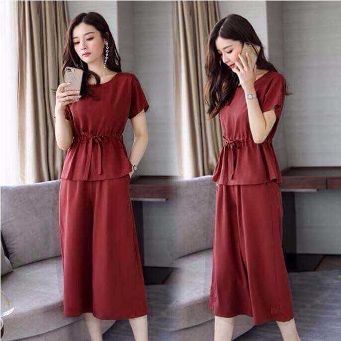 SÉT BỘ ỐNG RỘNG RÚT EO SANG TRỌNG-SB31 | BigBuy360 - bigbuy360.vn